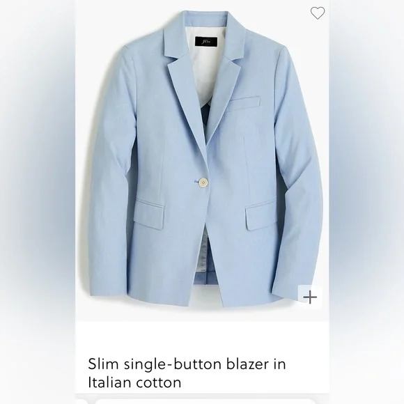 J. Crew Light Blue Women's Suit - Picture 4 of 11